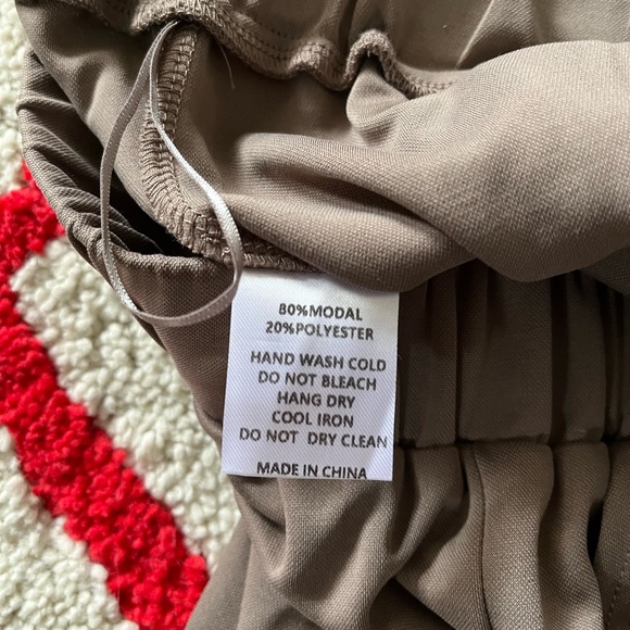 NWOT Mod Ref Jogger Lounge Pant Brown Size Large Sweatpants comfy - Picture 5 of 6